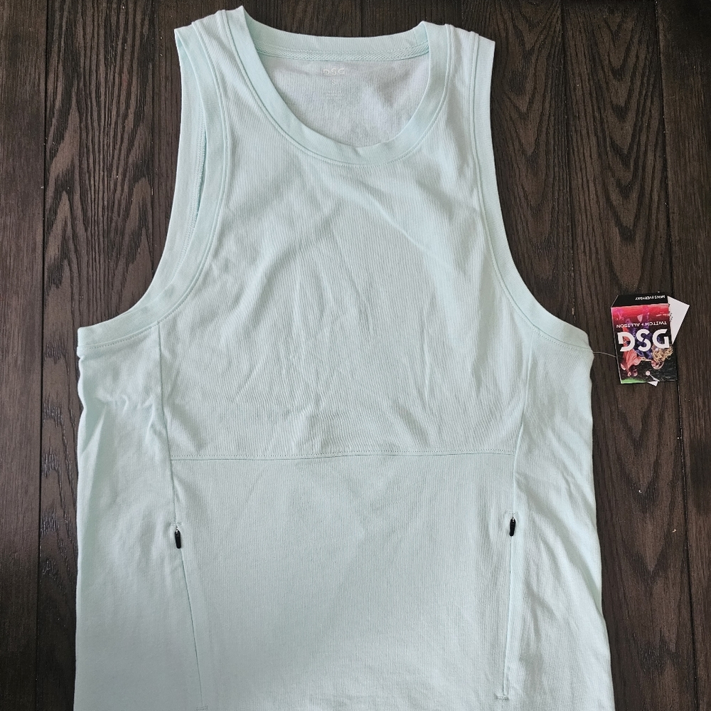 NWT DSG X TWITCH + ALLISON Men's Zip Tank Top